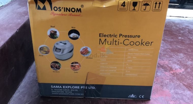 Mosinom electric pressure Multi cooker