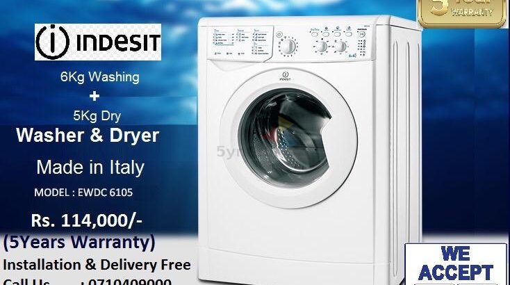 Indesit Ecotime IWDC 6105 Washer Dryer