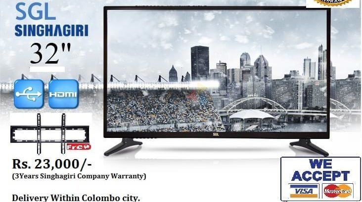 Singhagiri 32 inch HD LED TV