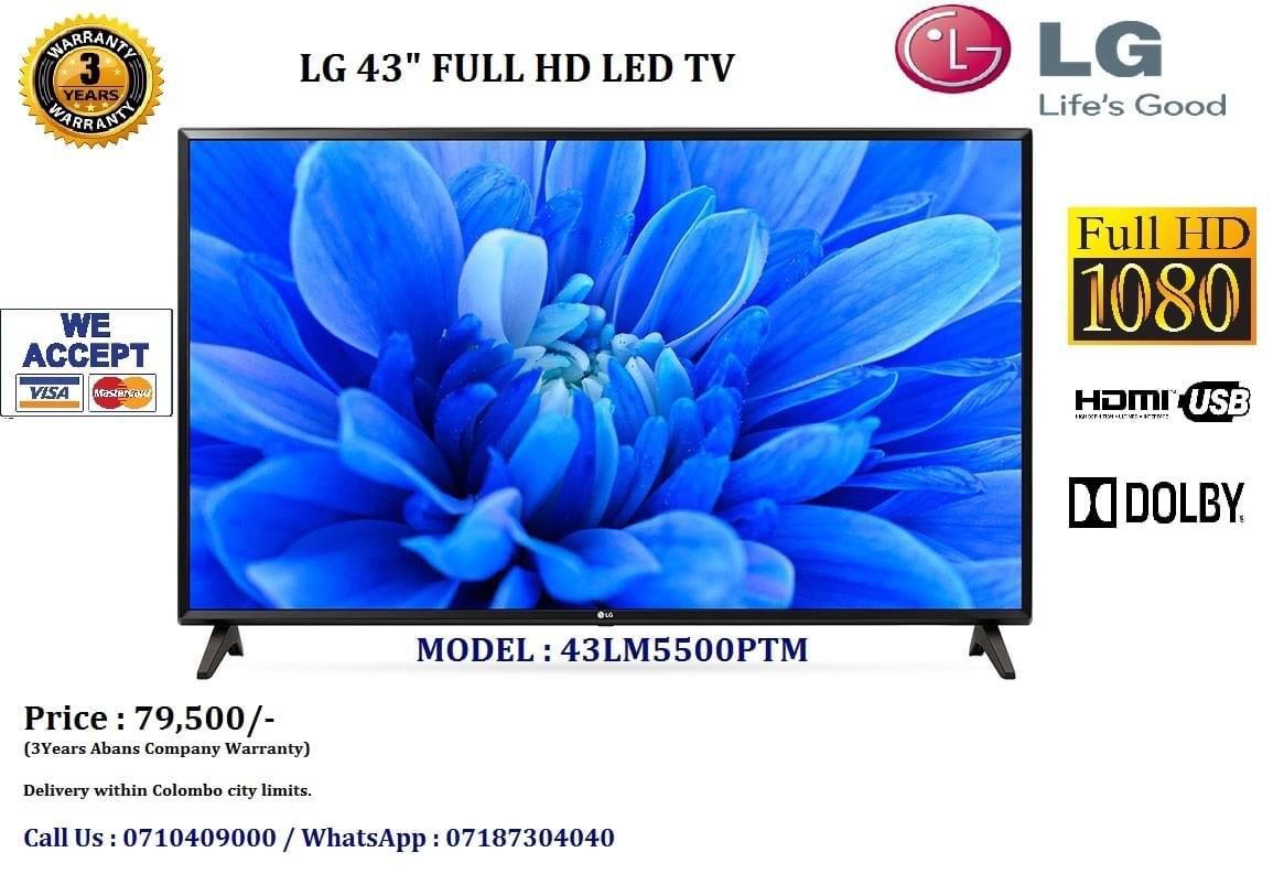 Samsung 43” LM55 Series FHD TV