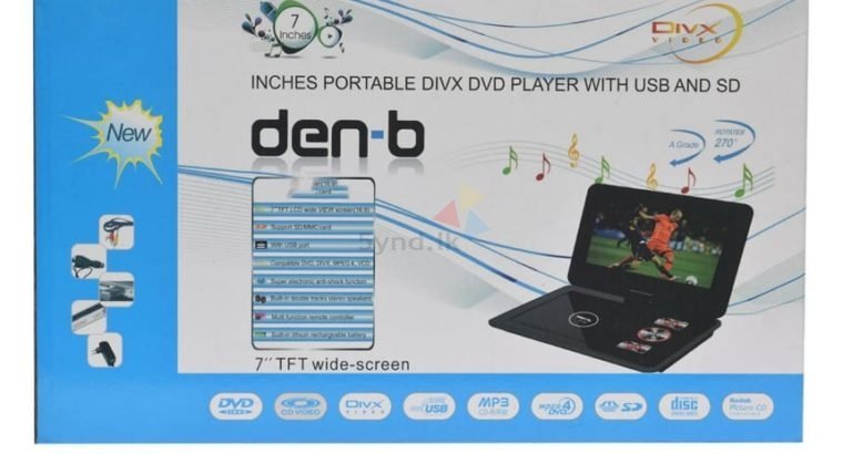 Den-B Portable DVD Player (7 inch)