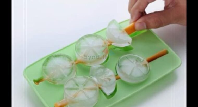 SILICONE ICE CUBE TRAY