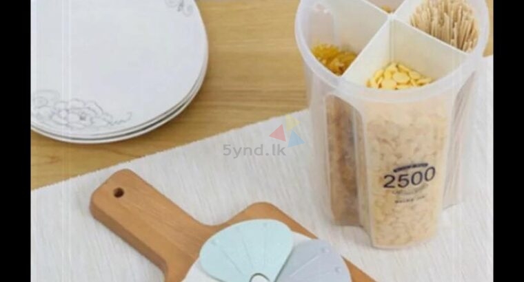 ROATATING DRY FOOD CONTAINER
