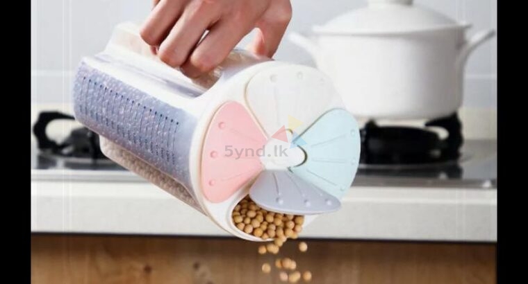 ROATATING DRY FOOD CONTAINER