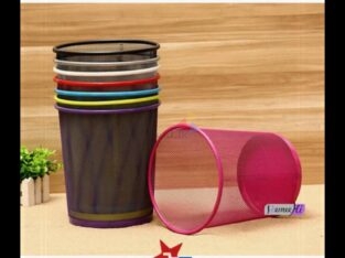 METAL MESH WASTE PAPER BIN