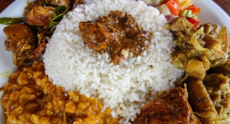 Rice & Curry Available for Lunch