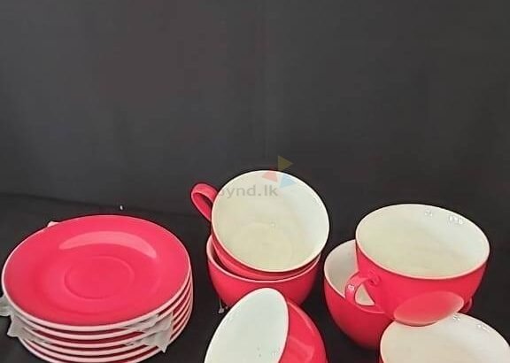 Tea cups set of 6