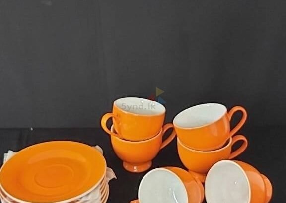 Tea cups set of 6