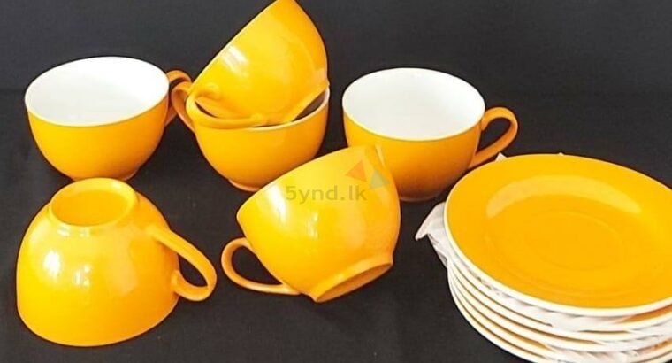 Tea cups set of 6