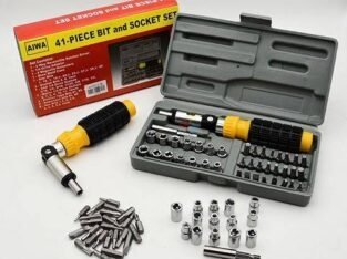 Stainless Steel Aiwa 41 Pcs Tool Kit Combination Set