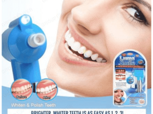 Home Teeth Whitening Polisher with 5 Polishing Cups