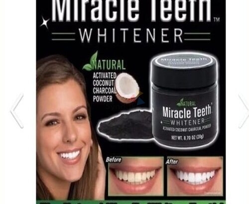 30g Black Activated Carbon Teeth Cleaning Powder