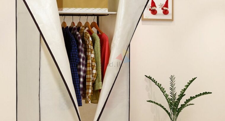 Stylish Look & Space Saving Single Door Wardrobe