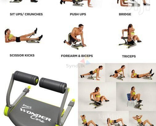 6 in 1 Multi-function Power Core Home Gym Fitness