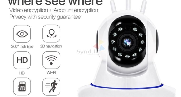 3 Antena Wifi IP Camera Home Security