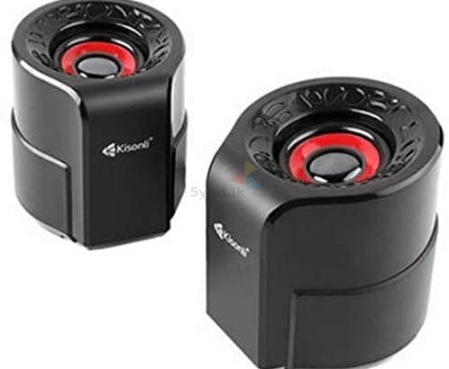 Kisonli – A909 Mini Sound PC USB Stereo Bass Power Speaker