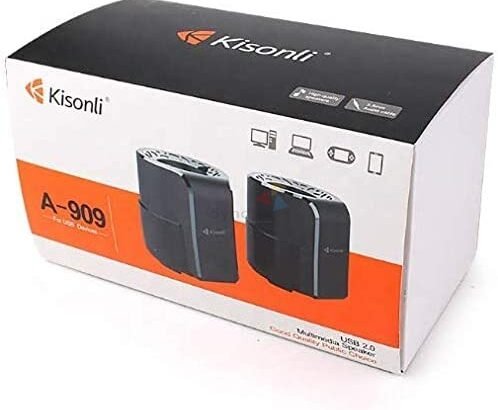 Kisonli – A909 Mini Sound PC USB Stereo Bass Power Speaker