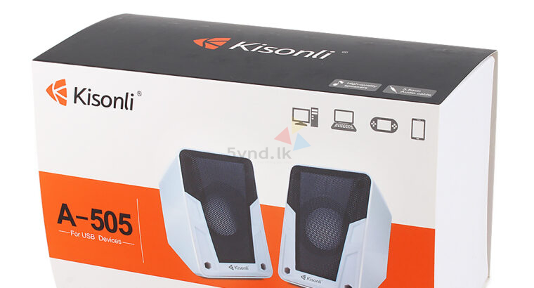 Kisonli – A505 Wired Mini Computer Speaker USB 2.0 PC Speakers