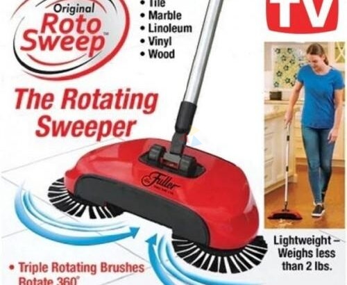 Amazing Roto Sweep: Revolutionary Floor Sweeper.