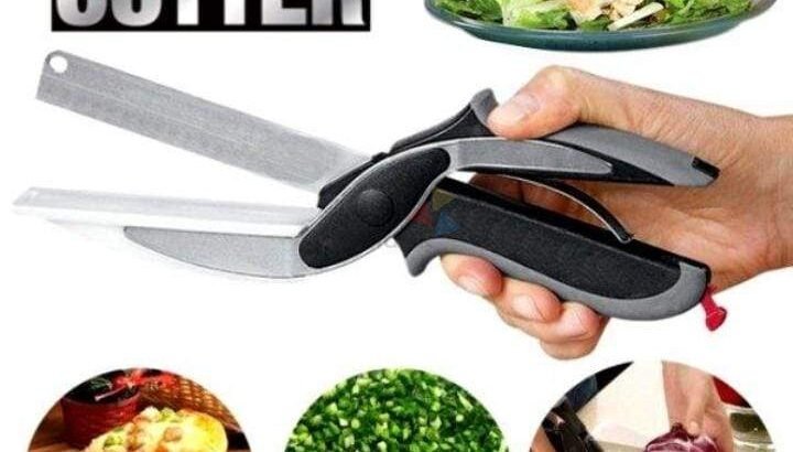 Clever Cutter 2 In 1 Stainless Steel Kitchen Scissors