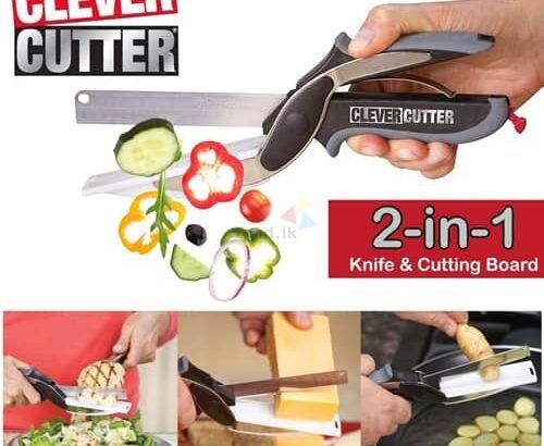 Clever Cutter 2 In 1 Stainless Steel Kitchen Scissors