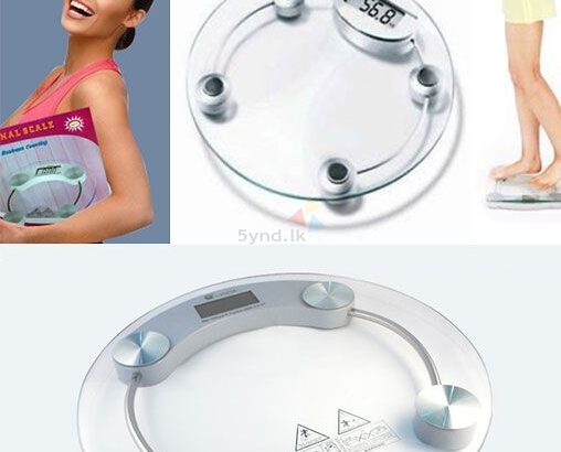 Digital Glass Top Bathroom Scale