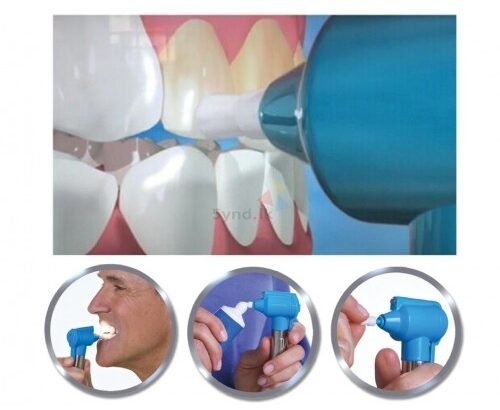 Home Teeth Whitening Polisher with 5 Polishing Cups