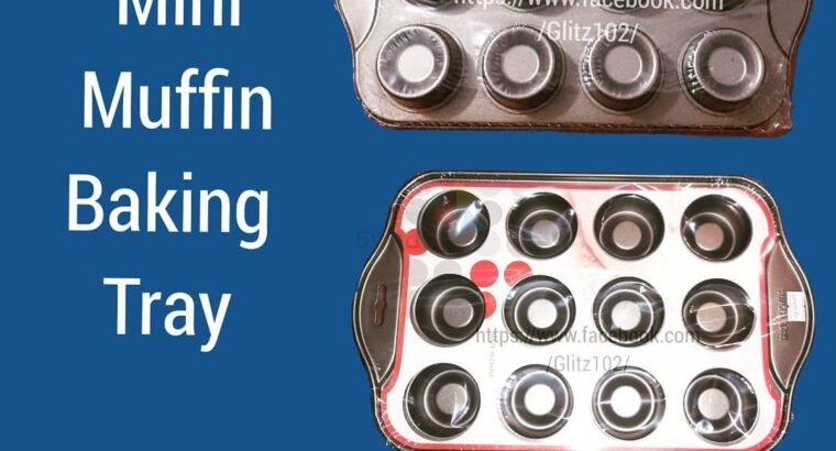 12 cups Mini Muffin Baking Tray