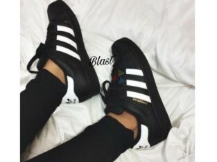 A D I D A S SUPERSTAR BLACK