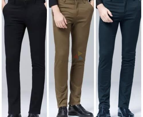 BUY ANY 2 PLAIN COTTON TROUSER