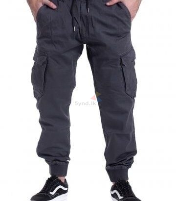 RIB TYPE CARGO PANTS