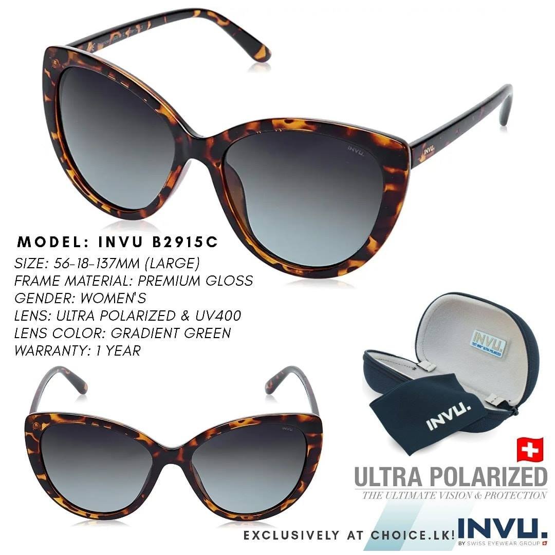 INVU Polarized Gradient Cat Eye Women’s Sunglasses