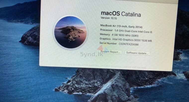 Macbook AIR 2014 Early
