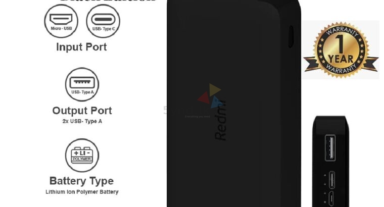 Xiaomi Redmi Power Bank (Black Edition)