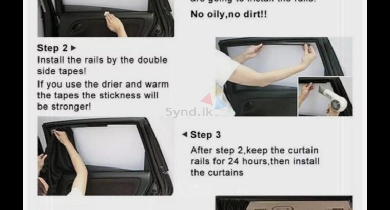 2 IN 1 UNIVERSEL CAR CURTAIN SET