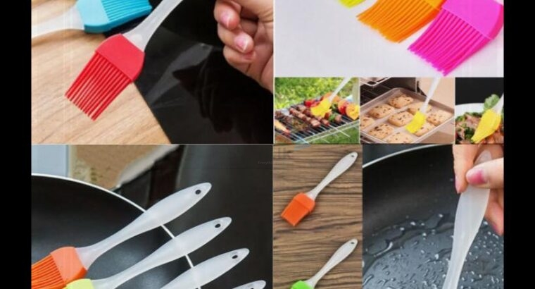 2IN 1 CAKE MAKING SILICON BRUSH & SPATULA