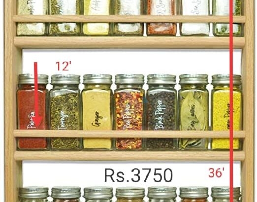 Spice Rack & Jars