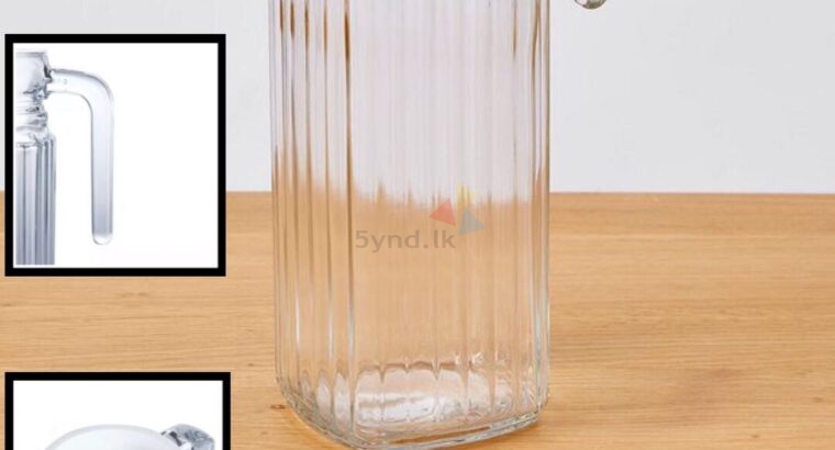 DESIGNED GLASS JUG