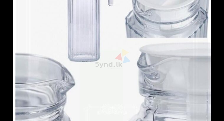 DESIGNED GLASS JUG