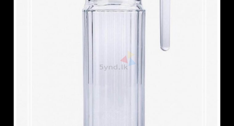 DESIGNED GLASS JUG