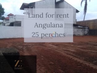 Land for rent – Angulana