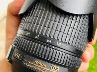 NIKON 18-105mm LENS DX VR