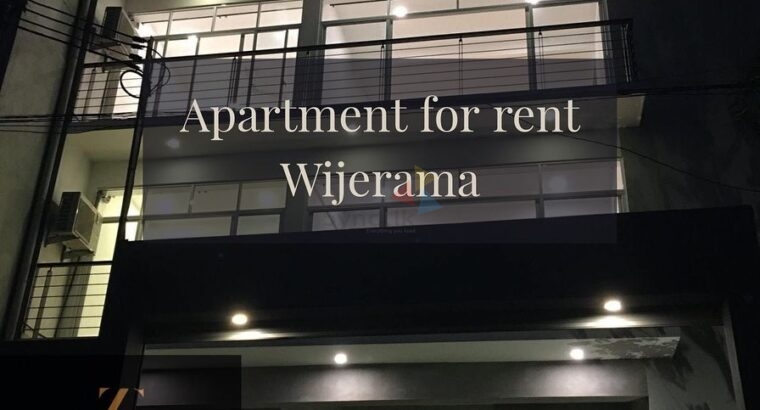 Apartment for rent Wijerama
