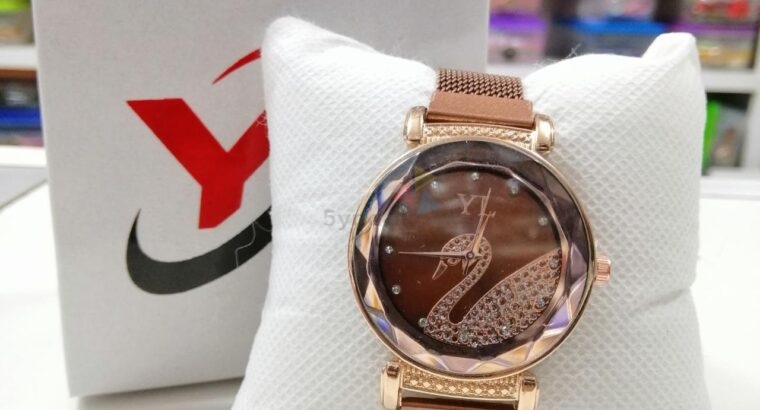 Ladies Magnet Watch With Box New Collection