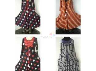 RAYON MATERIAL FROCKS