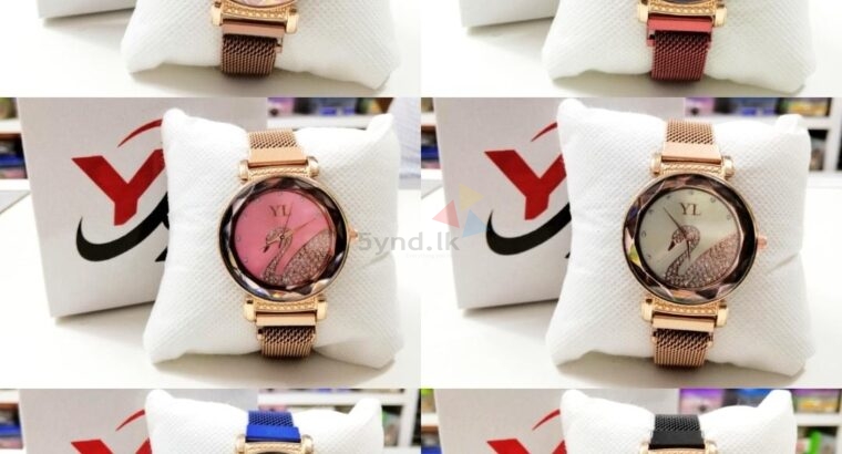 Ladies Magnet Watch With Box New Collection