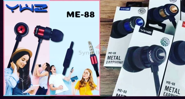 YWZ Metal Earphone ME-88