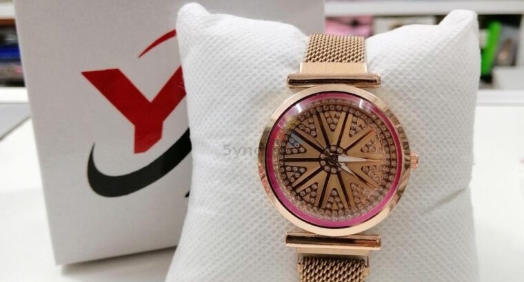 Ladies Magnet Watch With Box New Collection