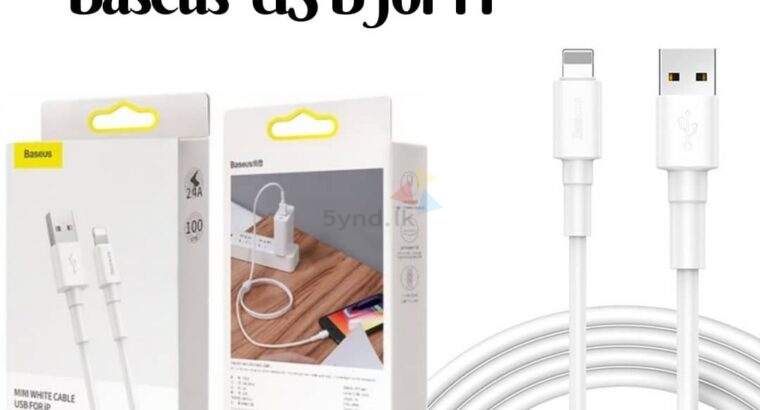 Baseus Original White USB Cable for IP