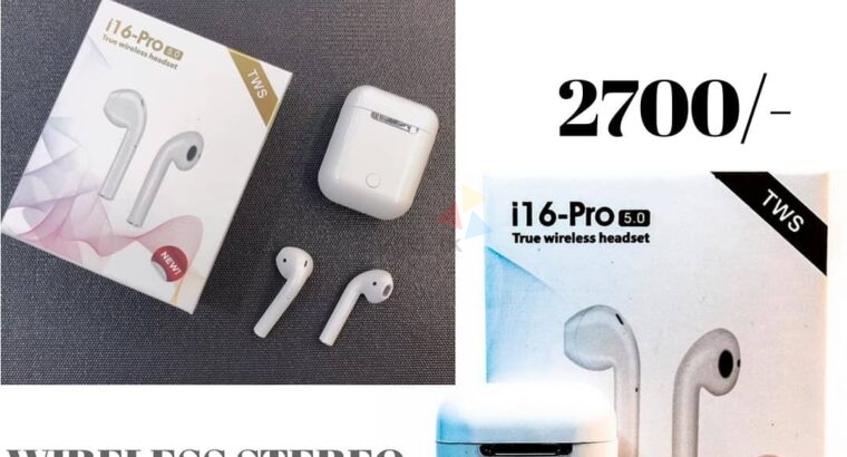 i16-pro 5.0 TRUE WIRELESS EARPHONES